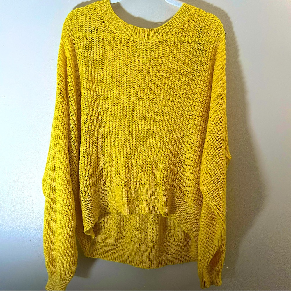 Soft, cozy acrylic fabric with a relaxed fit